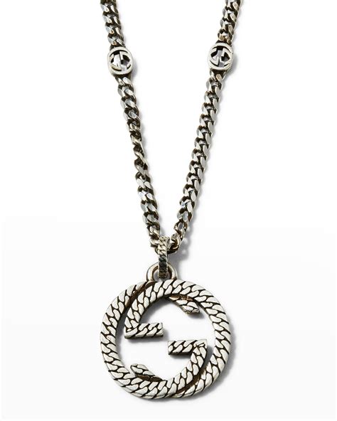 gucci necklace|gucci necklace men.